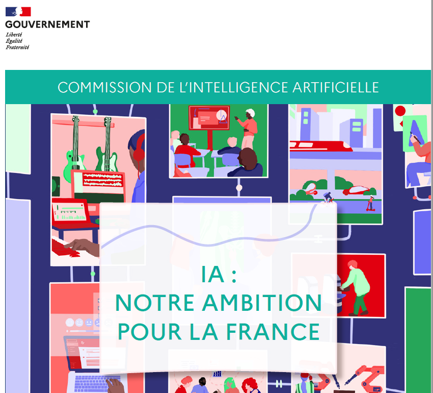 Rapport Commission intelligence artificielle Gabriel Attal