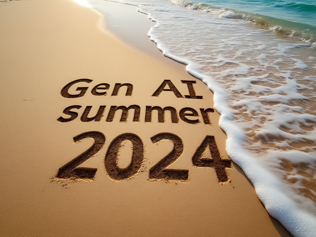 Gen AI Summer 2024 depuis la plage