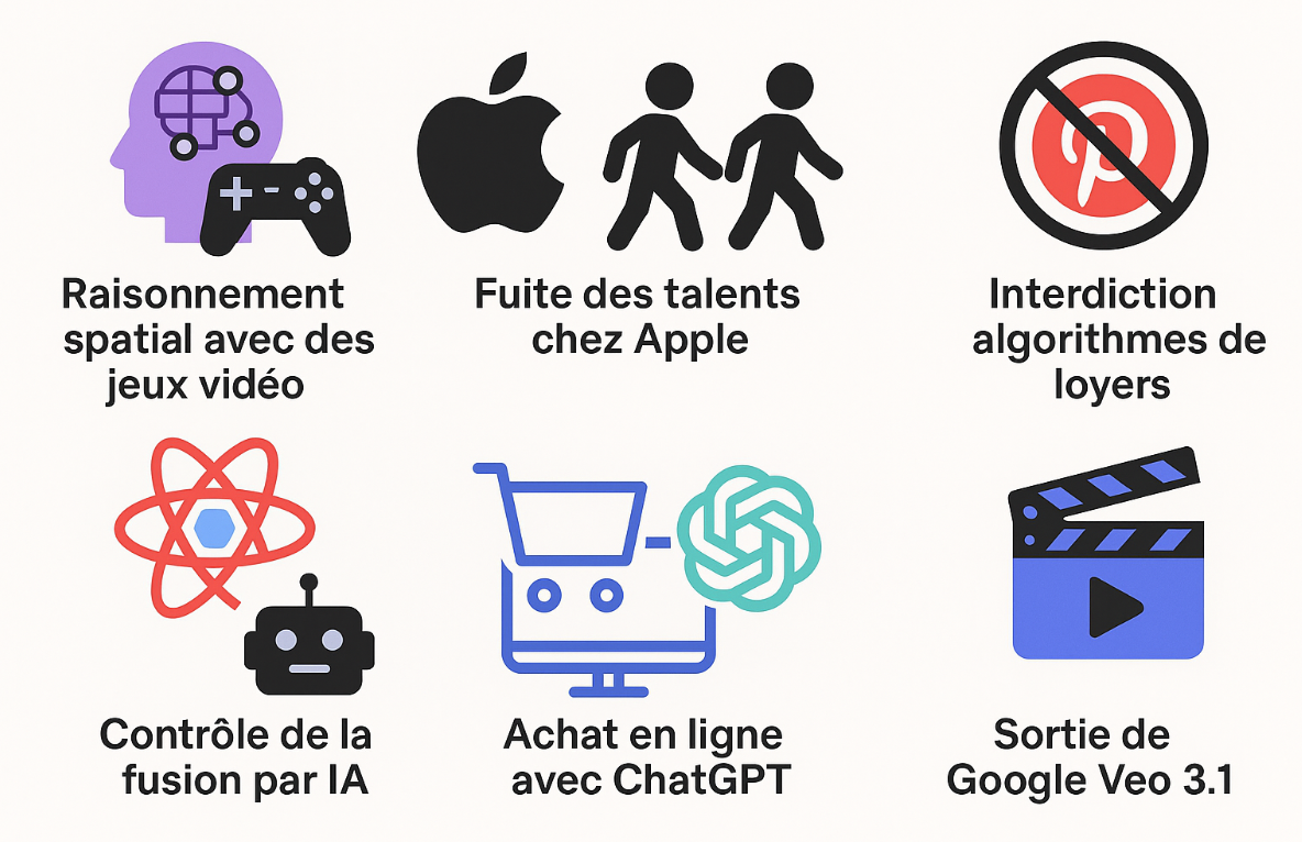 Actus IA semaine 42 : ChatGPT commerce avec Walmart et autres actualités.
