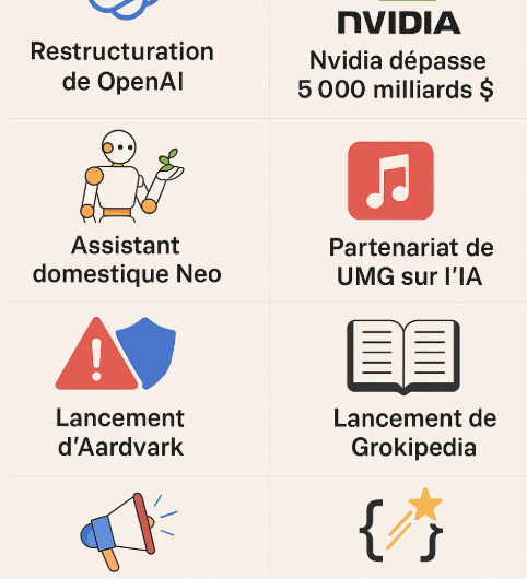 AI Weekly S.44 : ce qu’il faut retenir, en 8 actualités