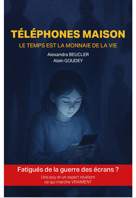Couverture de Téléphones Maison : le temps est la monnaie de la vie par Alexandra Beucler et Alain Goudey