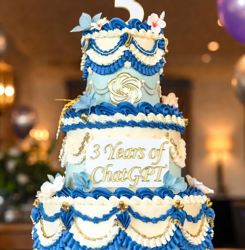 Les trois ans de ChatGPT d'OpenAI