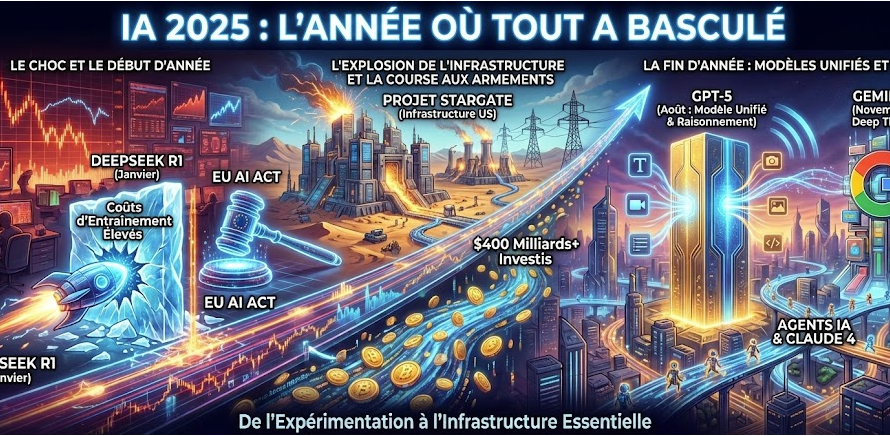 Rétrospective IA 2025 sur les IA en quelques dates clés