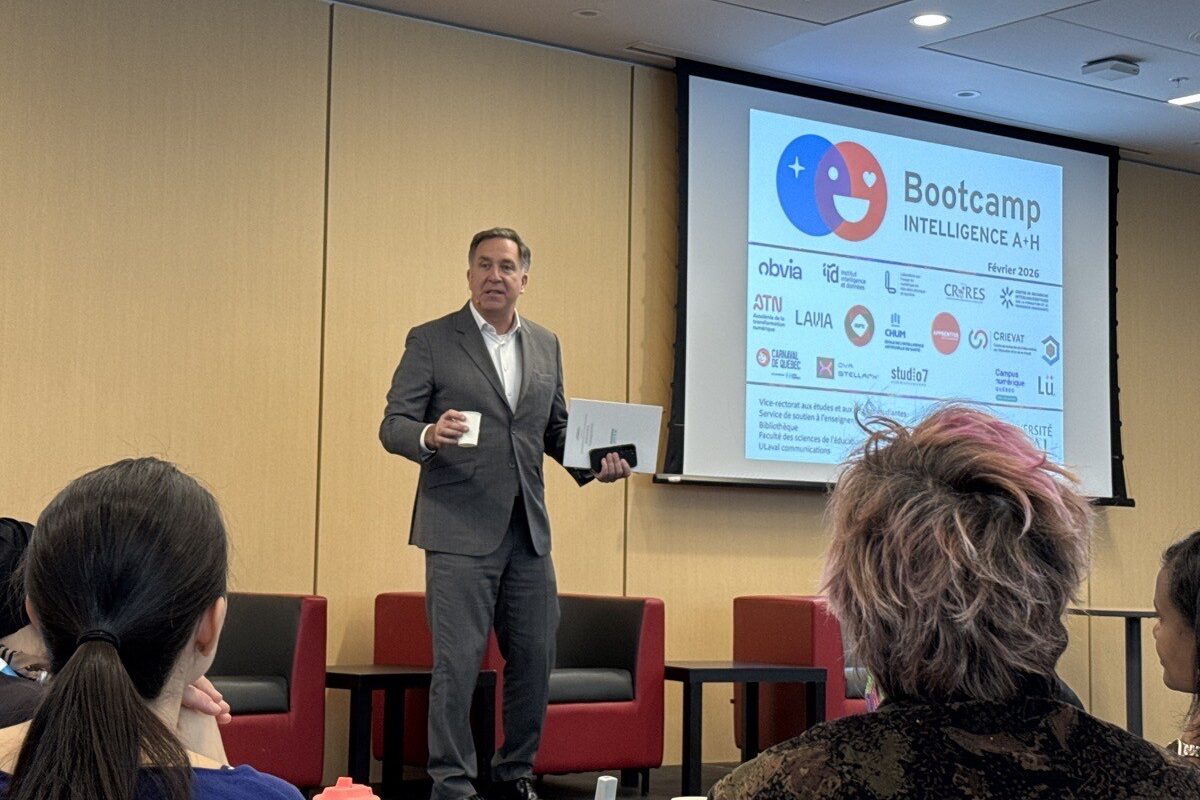 Donald H Taylor sur L&D à Laval Université au Bootcamp IA