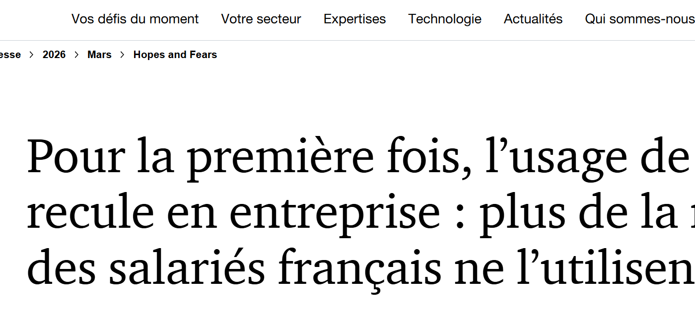 PwC Hopes and Fears 2026 analyse