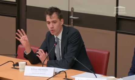 L'audition d'Arthur Mensch à l'Assemblée Nationale