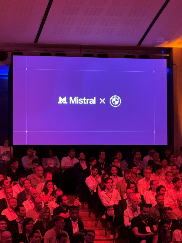 Mistral AI et BMW collaborent