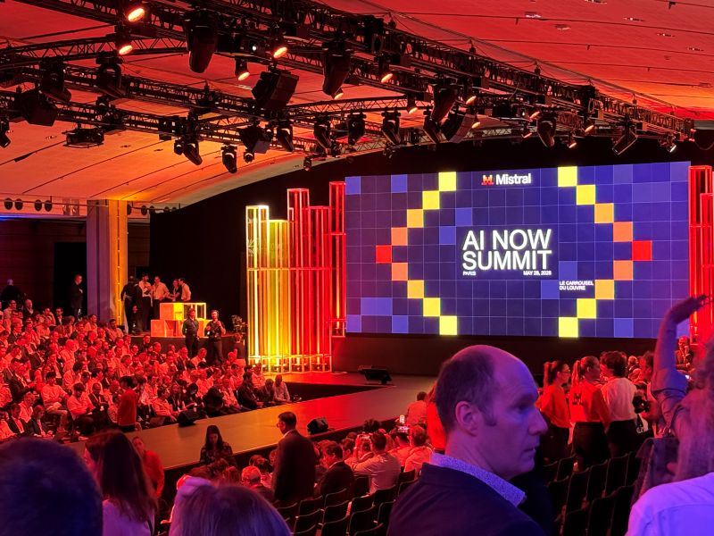 Mistral AI Now Summit, Keynote Arthur Mensch