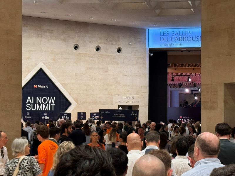 Un événement Mistral AI Now Summit plein à craquer ! 